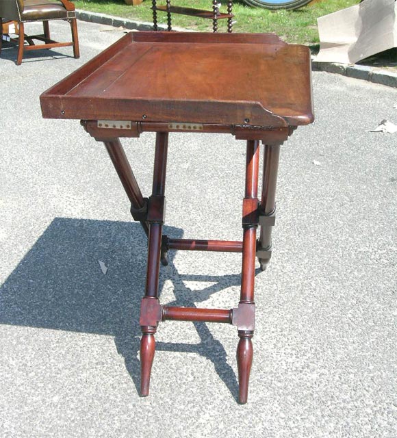 English Mahogany Butler's Tray