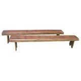 Rustic Pine Benches