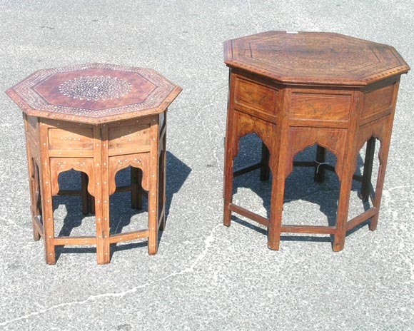 Moroccan end tables