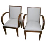 Pair of French Deco Bridge Chairs