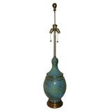 LARGE MARBRO CERAMIC LAMP LARGE MARBRO CERAMIC LAMP