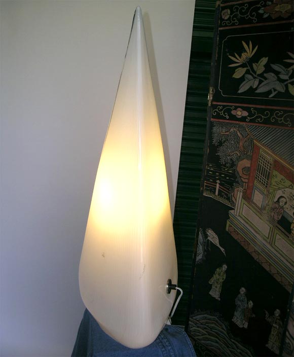 A  Rare1960s Vetri Murano Glass , Pyramid Lamp