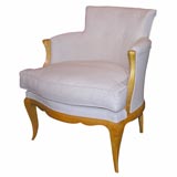 #3029 Small Tufted Back Bergere Chair
