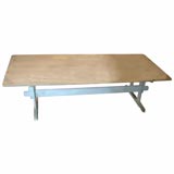 Re-edition of Trestle Table