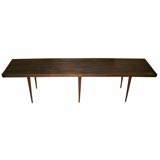 Slatted coffee table/bench