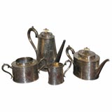 Antique Silver Plate Tea Set