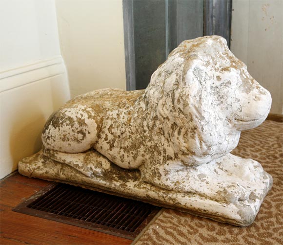 Pair of Stone Lions
