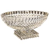 Antique Early 19th Century Irish Cut Crystal Compote