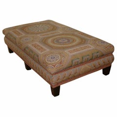 Needlepoint Ottoman