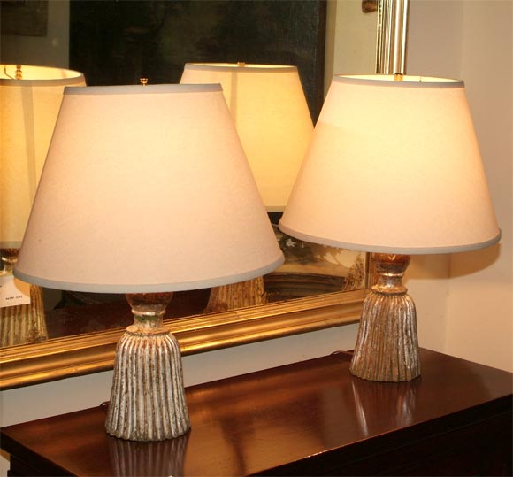 Pair of Tassel Lamps