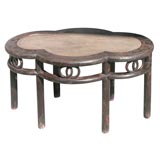 Cloverleaf Oversized Stool
