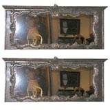 Pair of 18th century Venetian overdoor mirrors Pair of 18th century Venetian overdoor mirrors