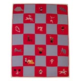 Vintage 1932 DATED PICTORIAL CIRCUS QUILT