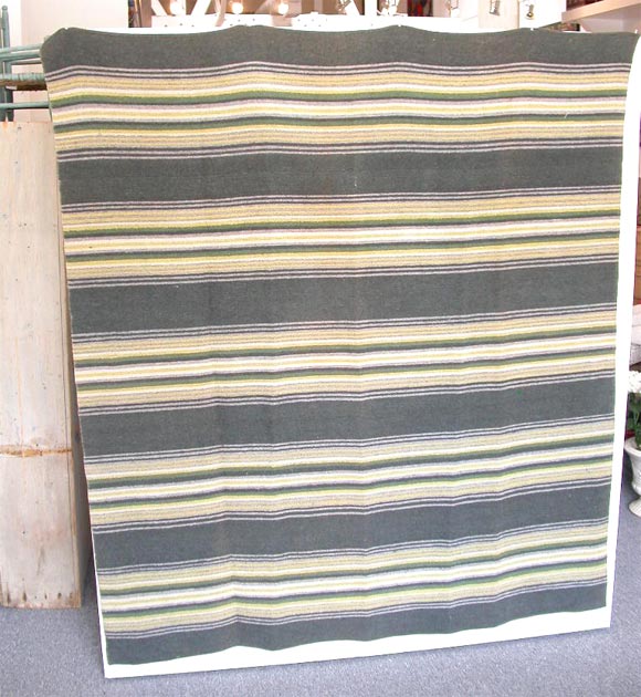19THC WOOL HORSE /SADDLE BLANKET