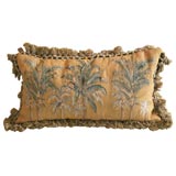 Palm Trees Aubusson pillow