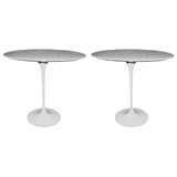 Vintage Saarinen for Knoll Oval Side Tables