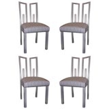 Set of Four Dining Chairs Designed by James Mont