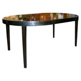 Round Mahogany Dining Table Designed by Edward Wormley