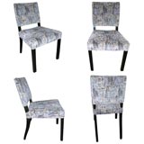 Set of 4 Dining Chairs Designed by Edward Wormley