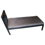 B&B Italia Leather Chaise