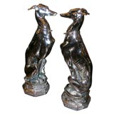 Pair of Nickel Plated Whippets