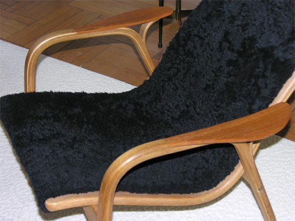 Mid-20th Century Lamino Chair by Yngve Eckstrom For Sale