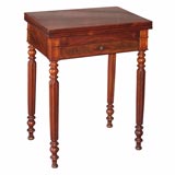 William IV Period Mahogany Games Table