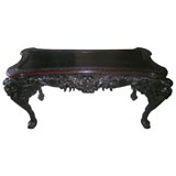 Heavily Carved Unusual Table