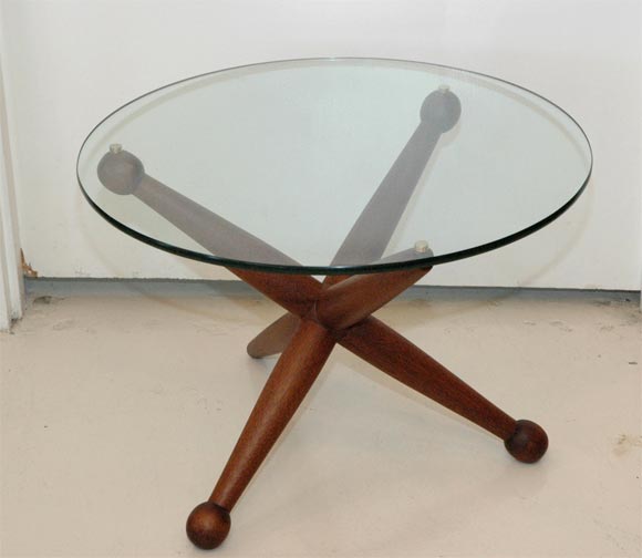 Solid Teak Jack Table