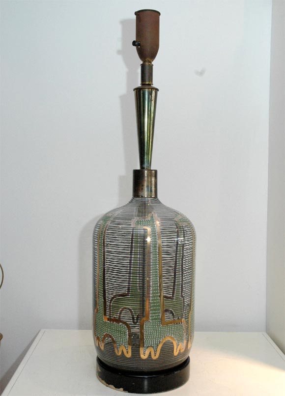 MURANO ITALIAN GLASS LAMP