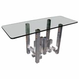Vintage Habitat Aluminum Table