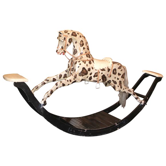 English rocking horse at 1stDibs