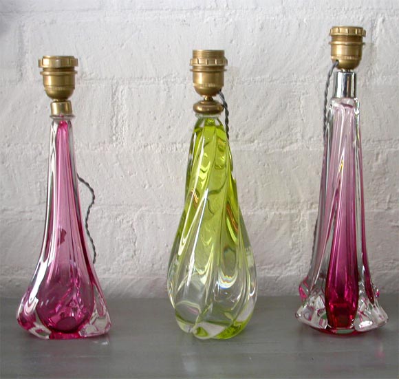 Val St Lambert Table Lamps at 1stDibs | val st lambert lamp, val saint ...