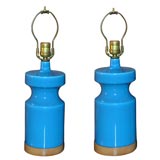 Danish ceramic lamps Ca.1960 Danish ceramic lamps Ca.1960