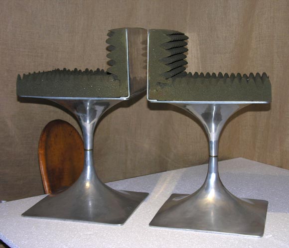 Roger Tallon steel chairs
