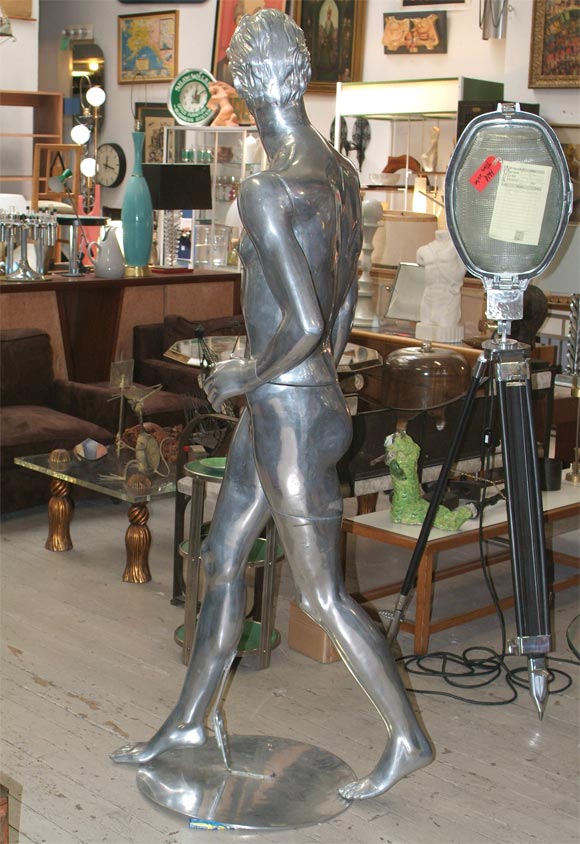 American Classic 70's cast aluminum mannequin