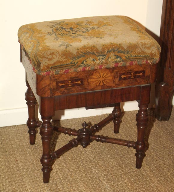19th Century Piano Stool 4