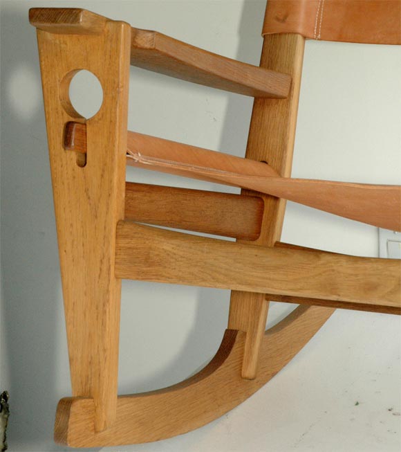 Mid-20th Century Rocking Chair by Hans Wegner