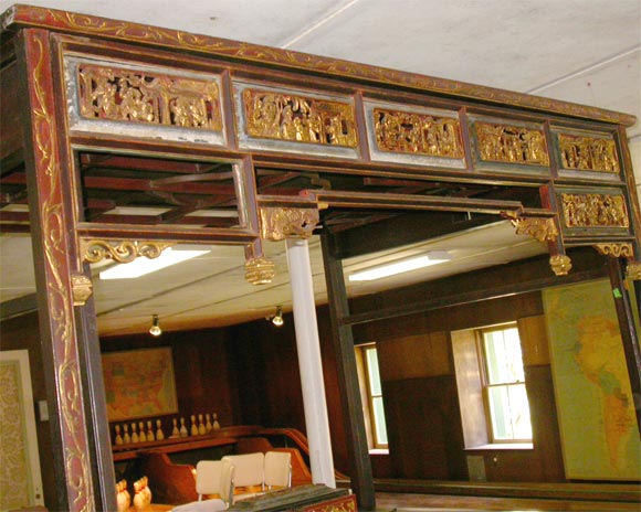 chinese canopy bed