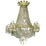 French Chandelier (possibly Baccarat)