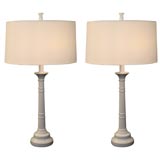 Richard Ginori Neoclassical Table Lamps