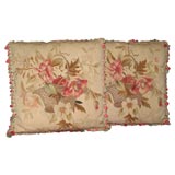 Pair of Aubusson Pillows