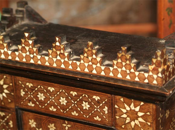 Rosewood Unusual French Clock