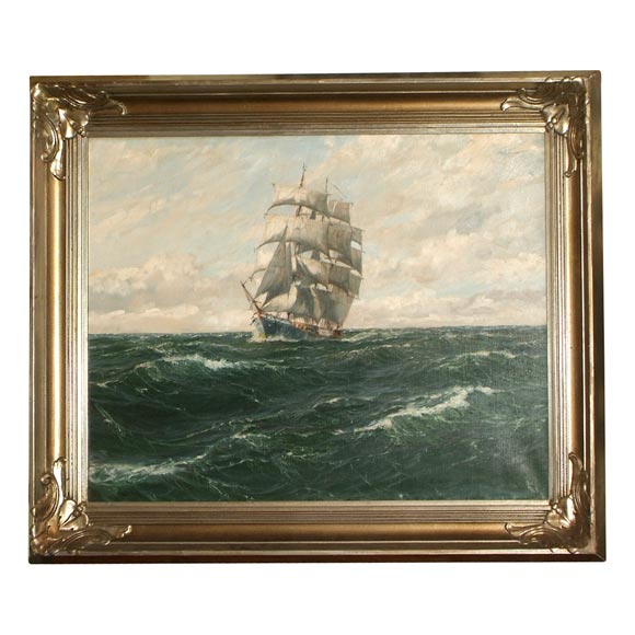 Clipper Ship Painting