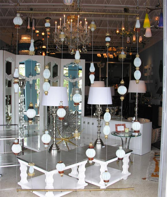Venini Murano Glass Ball Room Divider/Screen