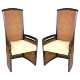 Set of 12 dining chairs