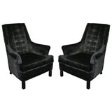 Luxurious High-back French Armchairs