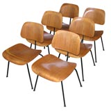 Set of 6 Charles & Ray Eames DCM's