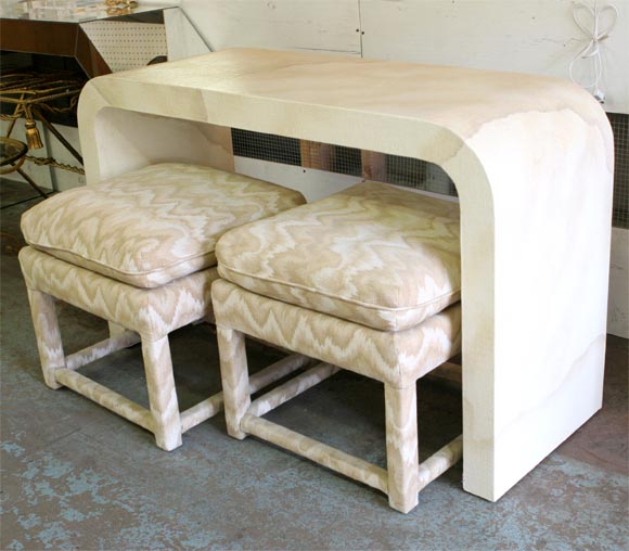 Springer Style Console & Benches