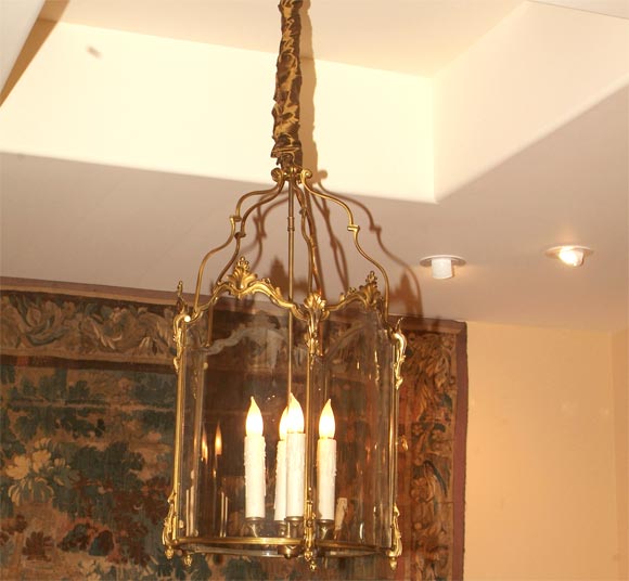 Gilt Bronze Lantern